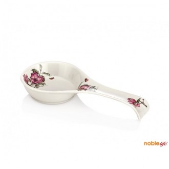 NOBLE LİFE MENEKŞE DESEN KAŞIKLIK